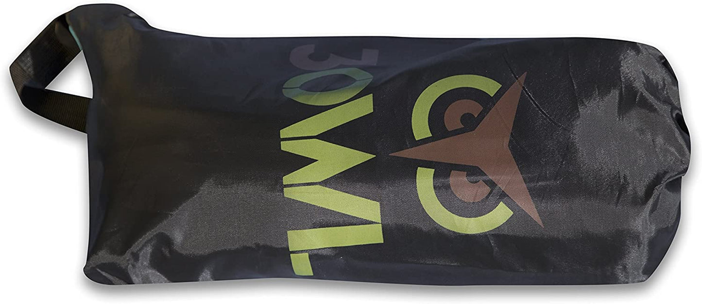 3OWL Dual Color Inflatable Lazy Air Bed - Pink/Black