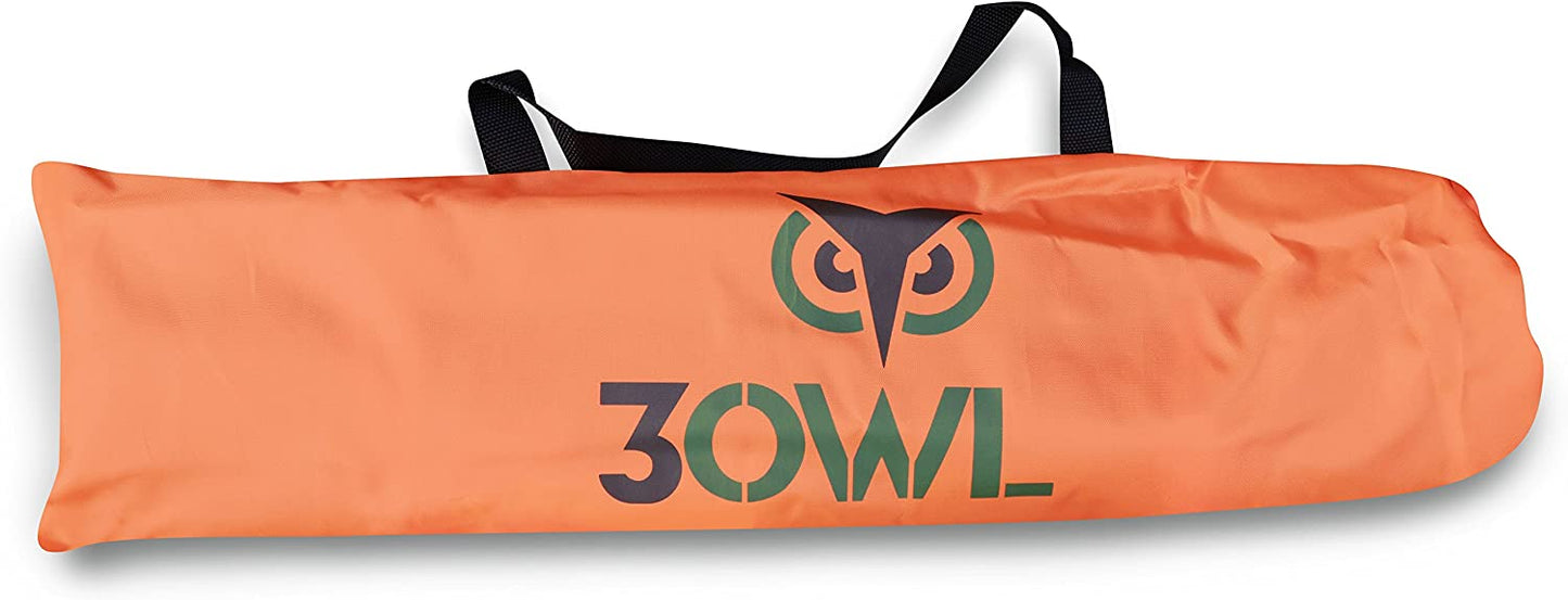 3OWL Everglades 2-Person Tent Perfect for Backpacking, Hiking, Camping, and Outdoors - Orange