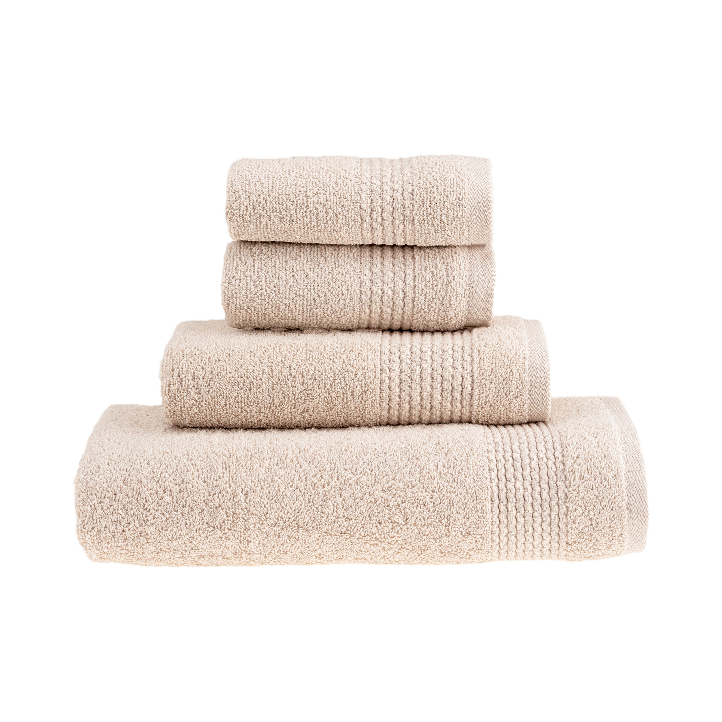 Cream towels sale hot sale