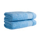 HALLEY Bath Towels 2-Pack - 100% Turkish Cotton Ultra Soft, Absorbent Bathroom Towels - Premium Quality, Machine Washable - Dark Blue