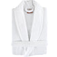 Halley Luxury Bathrobe for Women & Men, Shawl Collar Spa Bath Robes Terry Cotton Ultra Soft Shower Robe with Pockets White (XL)
