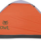 3OWL Everglades 2-Person Tent Perfect for Backpacking, Hiking, Camping, and Outdoors - Orange