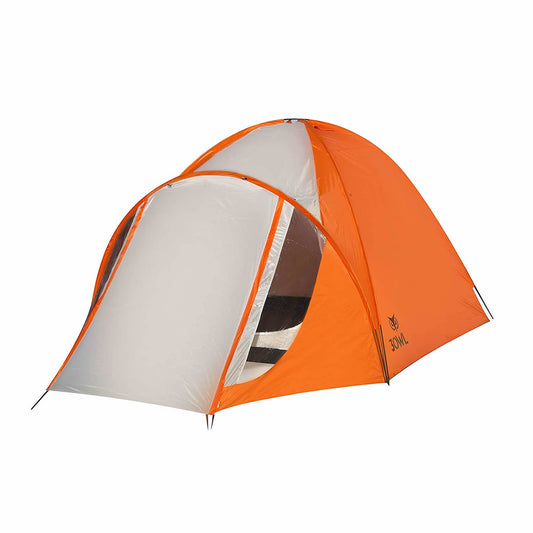 3OWL Everglades 5-Person Tent Perfect for Hiking, Camping, and Outdoors - Orange