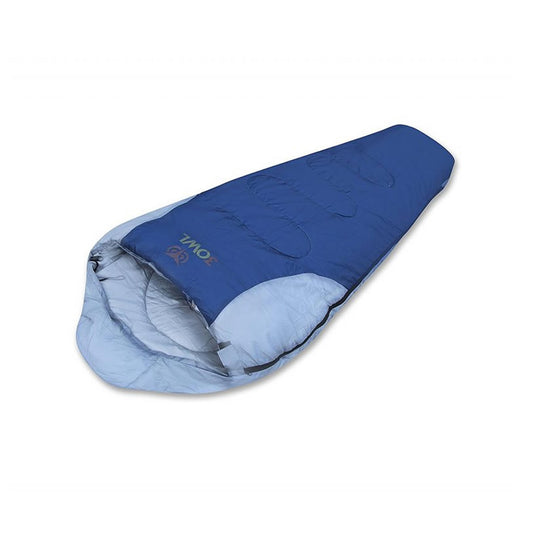 3OWL Sleeping Waterproof Bag for Kids 3-Season Ideal for Camping, Hiking, and Traveling - Blue