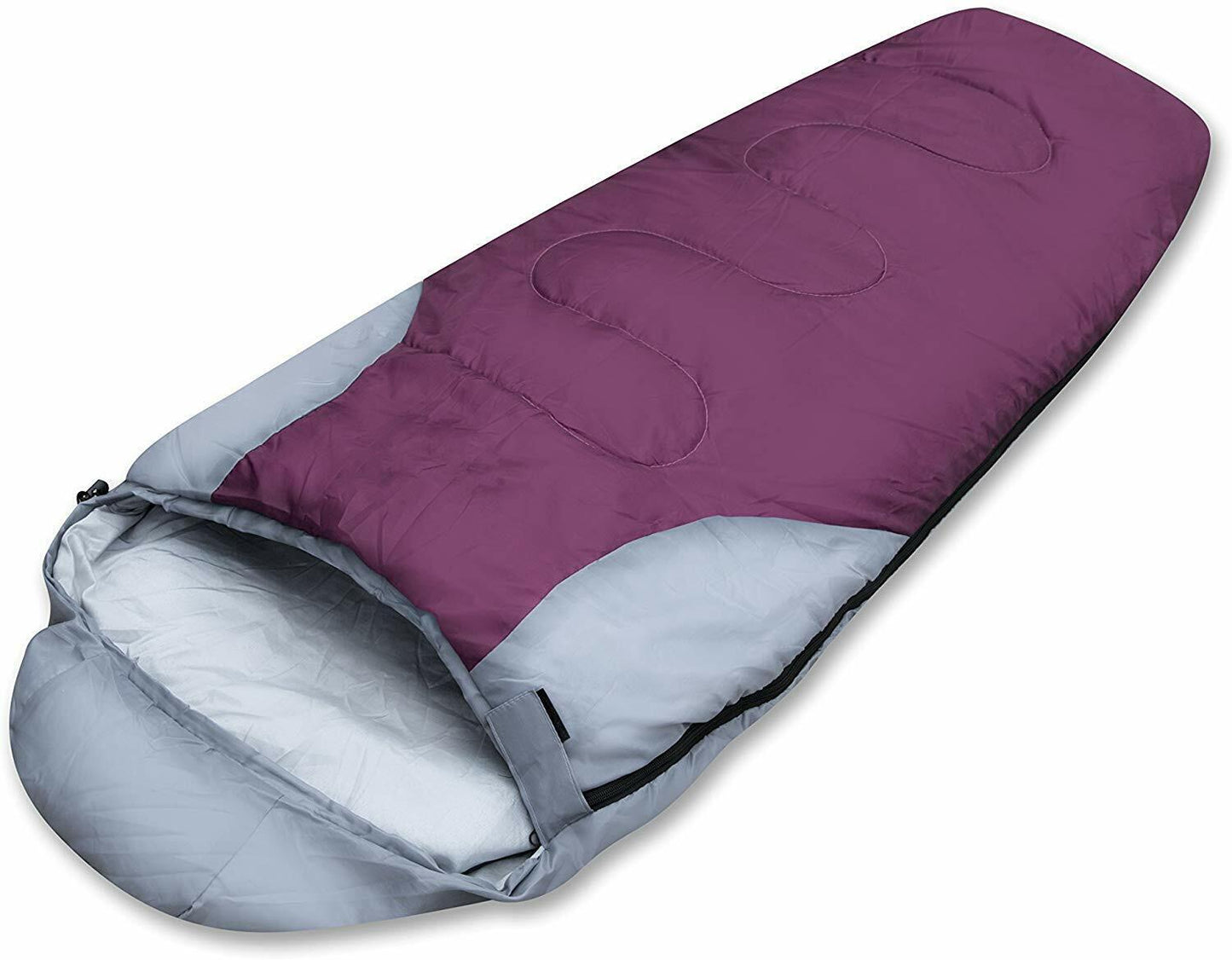 3OWL Sleeping Waterproof Bag for Kids 3-Season Ideal for Camping, Hiking, and Traveling - Purple