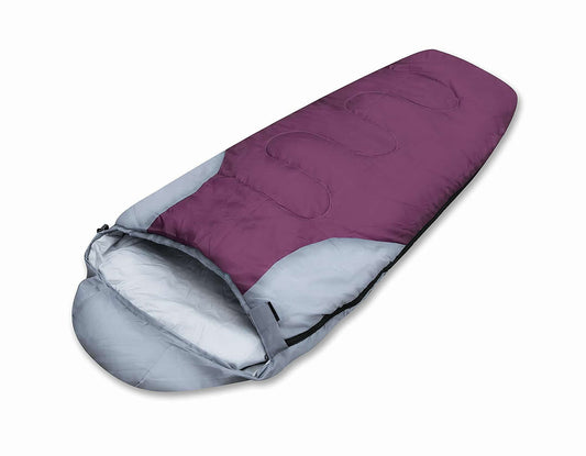 3OWL Sleeping Waterproof Bag for Kids 3-Season Ideal for Camping, Hiking, and Traveling - Purple